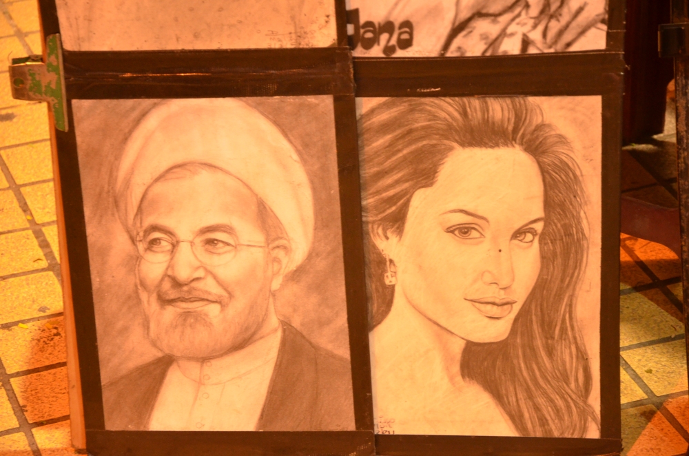 Rouhani and Jolie